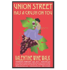 Sponsorpitch & The 5th Annual Union Street Has A Crush On You Valentine Wine Walk