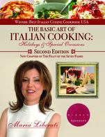 Sponsorpitch & The Basic Art of Italian Cooking by Maria Liberati tm (PBS National TV Show)