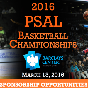 Sponsorpitch & The New York City Department of Education - 2016 PSAL Basketball Championships