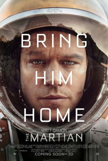 The martian film poster 1