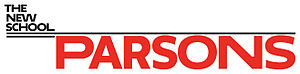 Parsons the new school for design logo