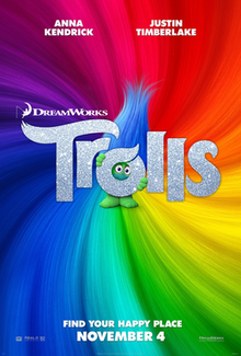Trolls (film) logo