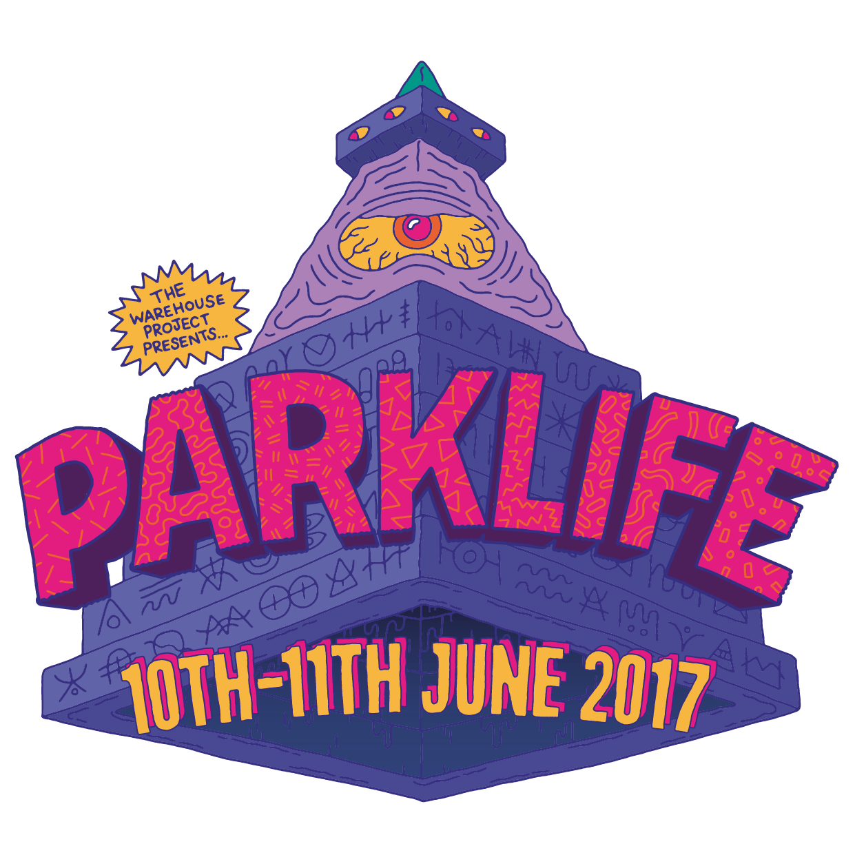 Parklife logo pyramid