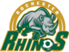 2016 logo of the rochester rhinos