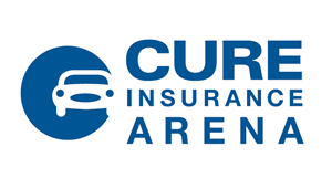 Cure insurance arena logo