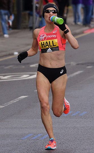 Sara hall (2016 london marathon)