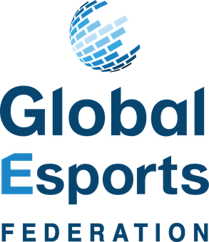 Global esports federation primary logo portrait