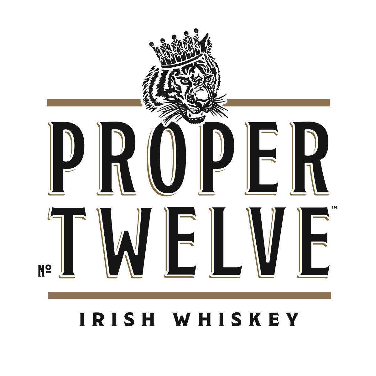 Eire born spirits proper no twelve irish whiskey logo