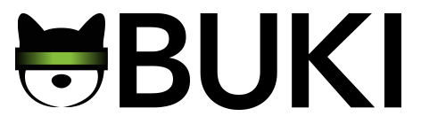 Buki black logo
